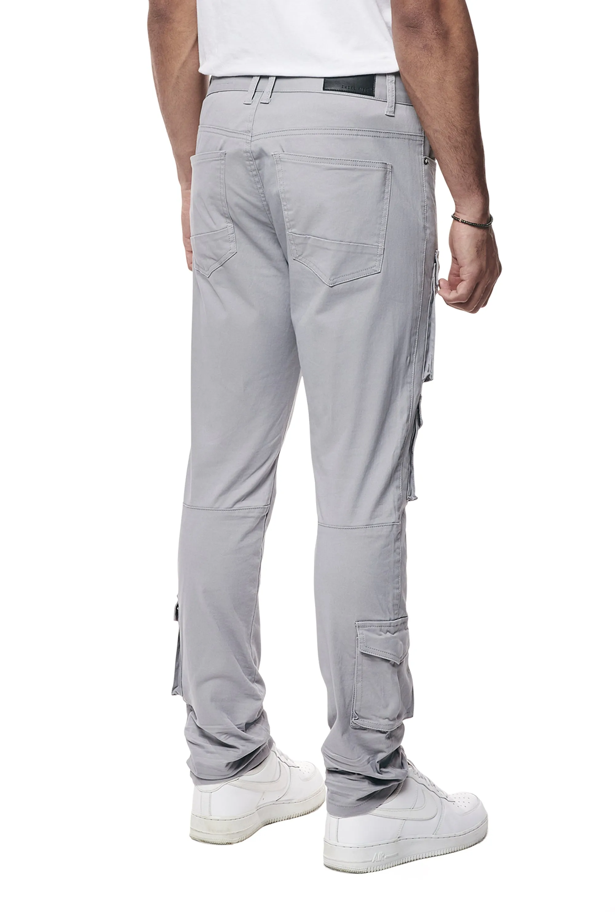 10 Pocket Slim Twill Pants - Ultimate Grey