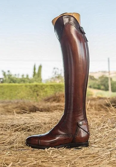 33202<br>Brown standard riding boots [34 - 39]