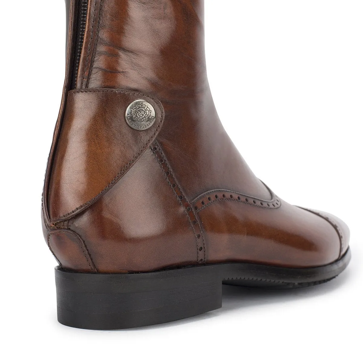 33202<br>Brown standard riding boots [34 - 39]