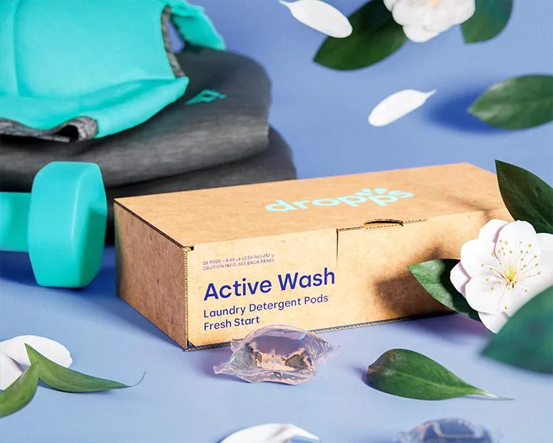 Active Wash Laundry Detergent Bulk Pods, Fresh Start