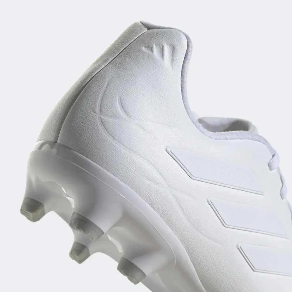 Adidas Copa Pure.3 FG Football Boots (White/White/Iron)