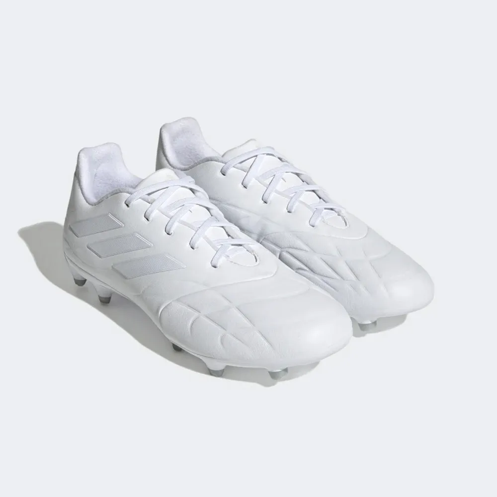 Adidas Copa Pure.3 FG Football Boots (White/White/Iron)