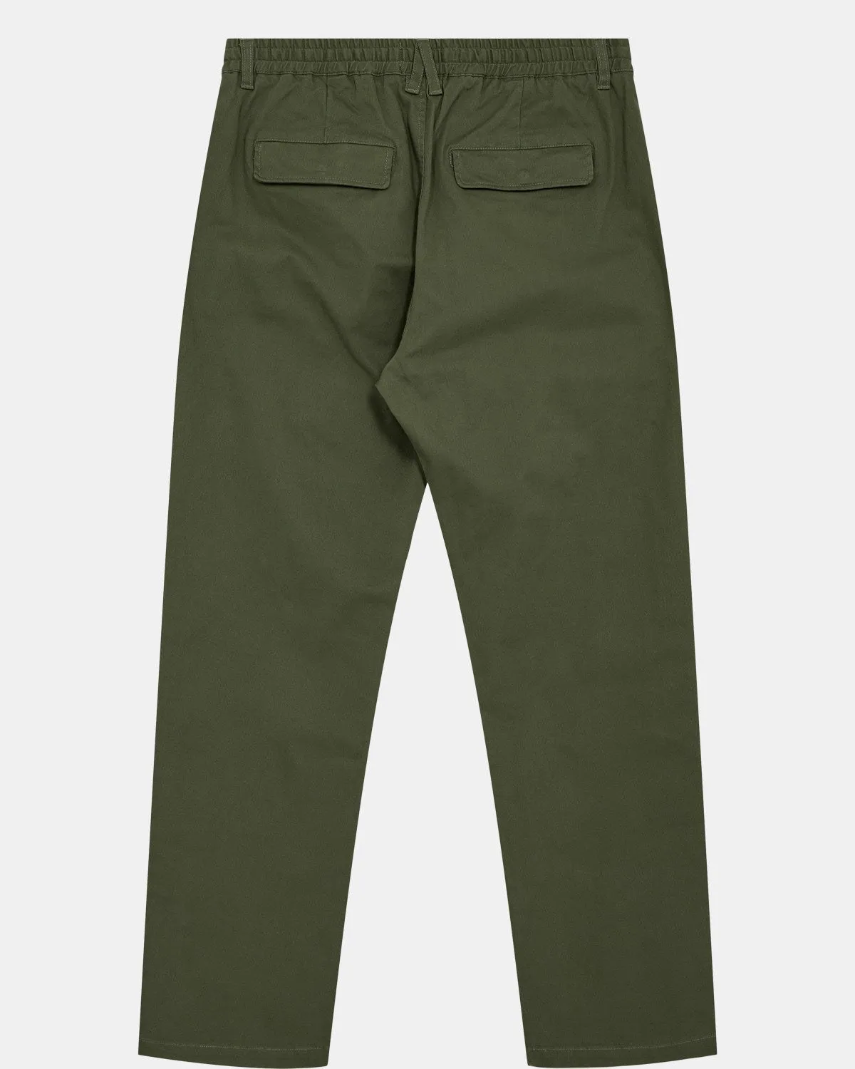 AKJAN COTTON PLEAT ELA PANTS - Olivine