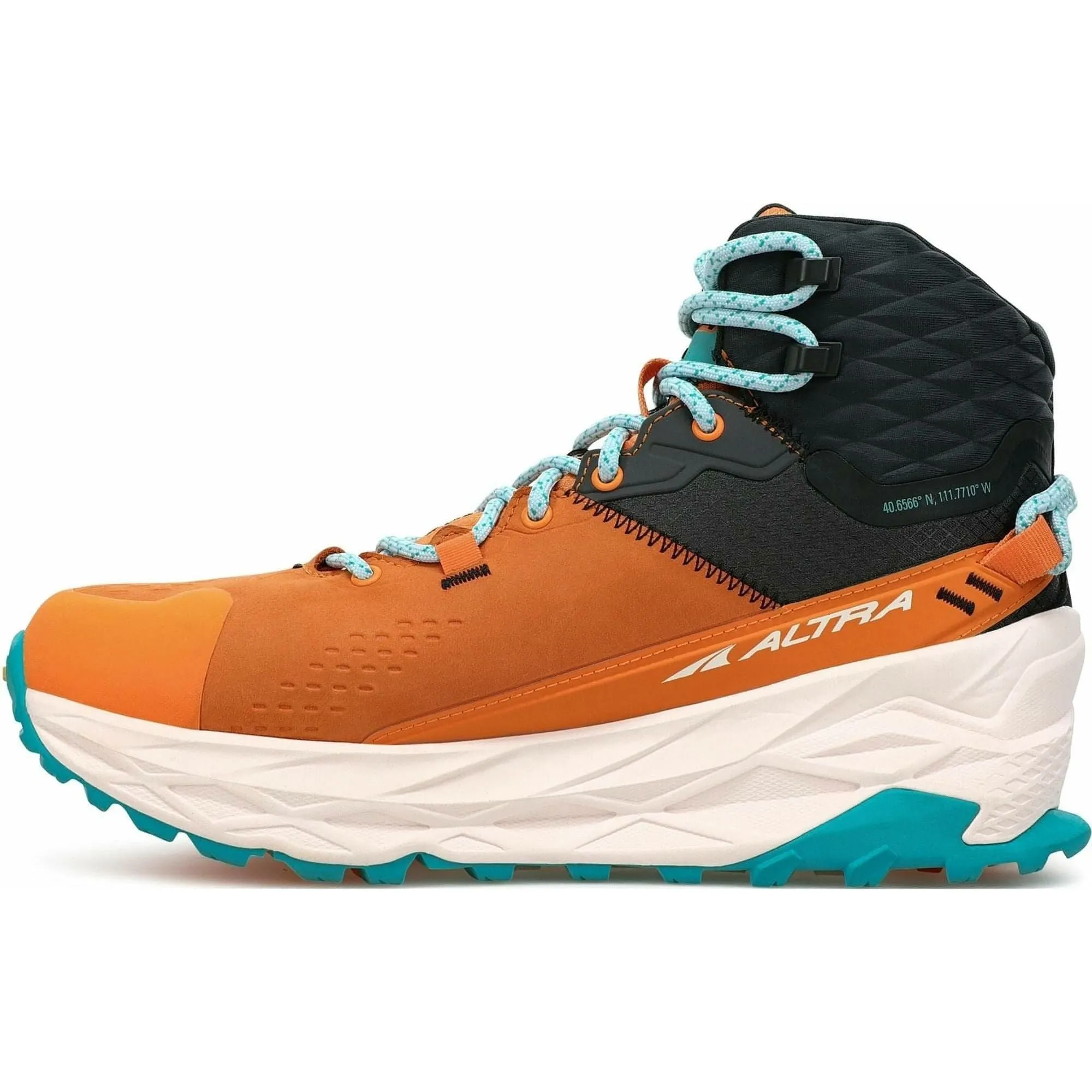 Altra Olympus 5 GORE-TEX Mid Womens Walking Boots - Orange