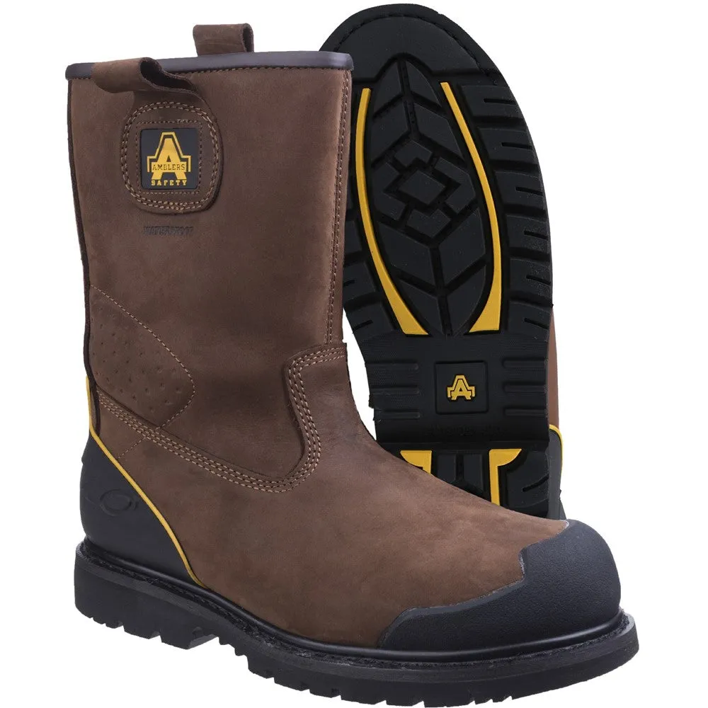 Amblers Safety FS223 Goodyear Welted Waterproof Pull on Industrial Safety Boot