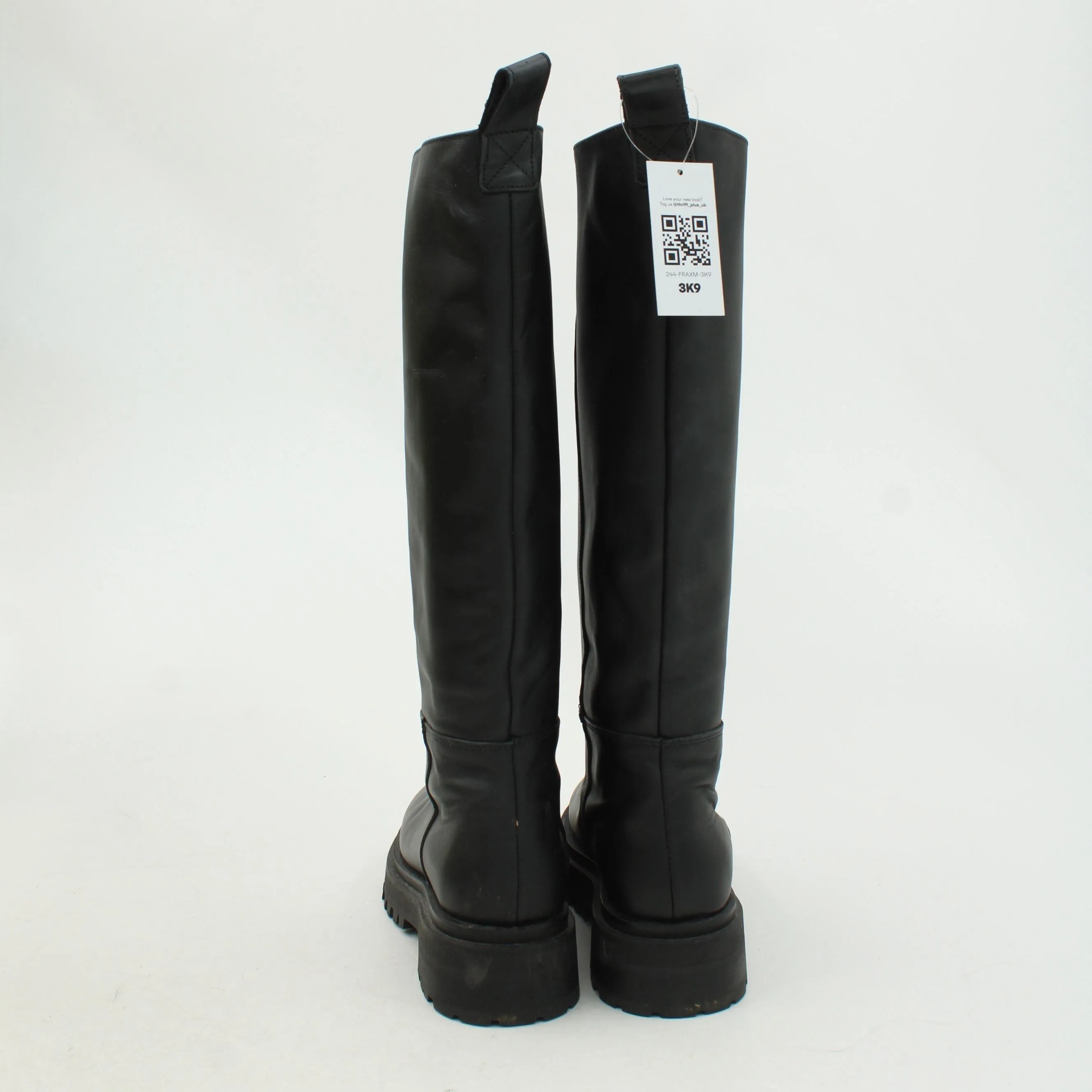 & Other Stories Women's Boots UK 4.5 Black 100% Other