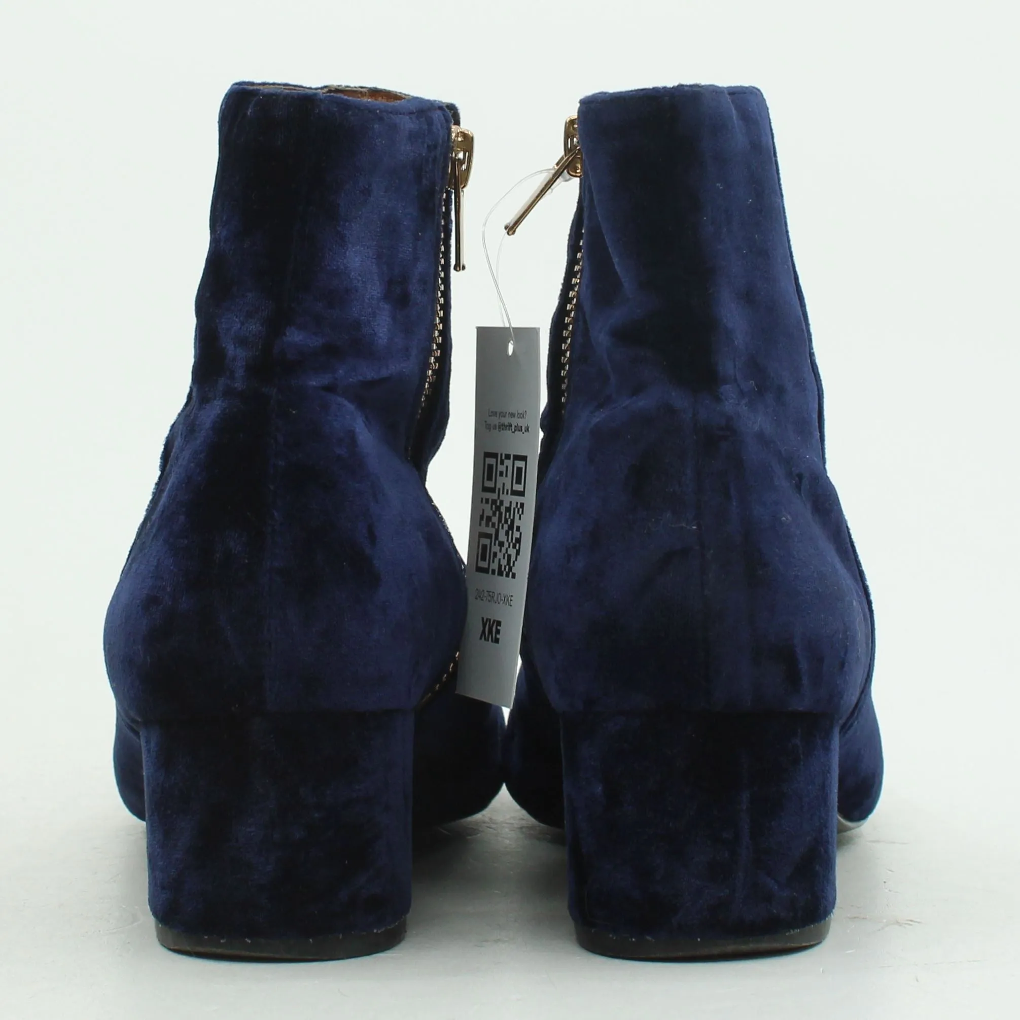 & Other Stories Women's Boots UK 4.5 Blue 100% Other