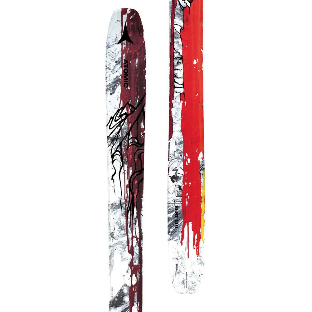 Atomic Bent 110 Skis 2024 / Jester 16 ID Ski Bindings Package