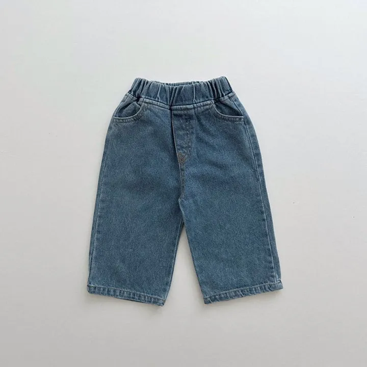 Baby Kid Girls Boys Solid Color Jeans Wholesale 231130148