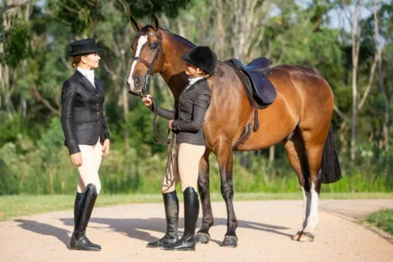 BARE Equestrian Youth Competition Tights (Hunter)