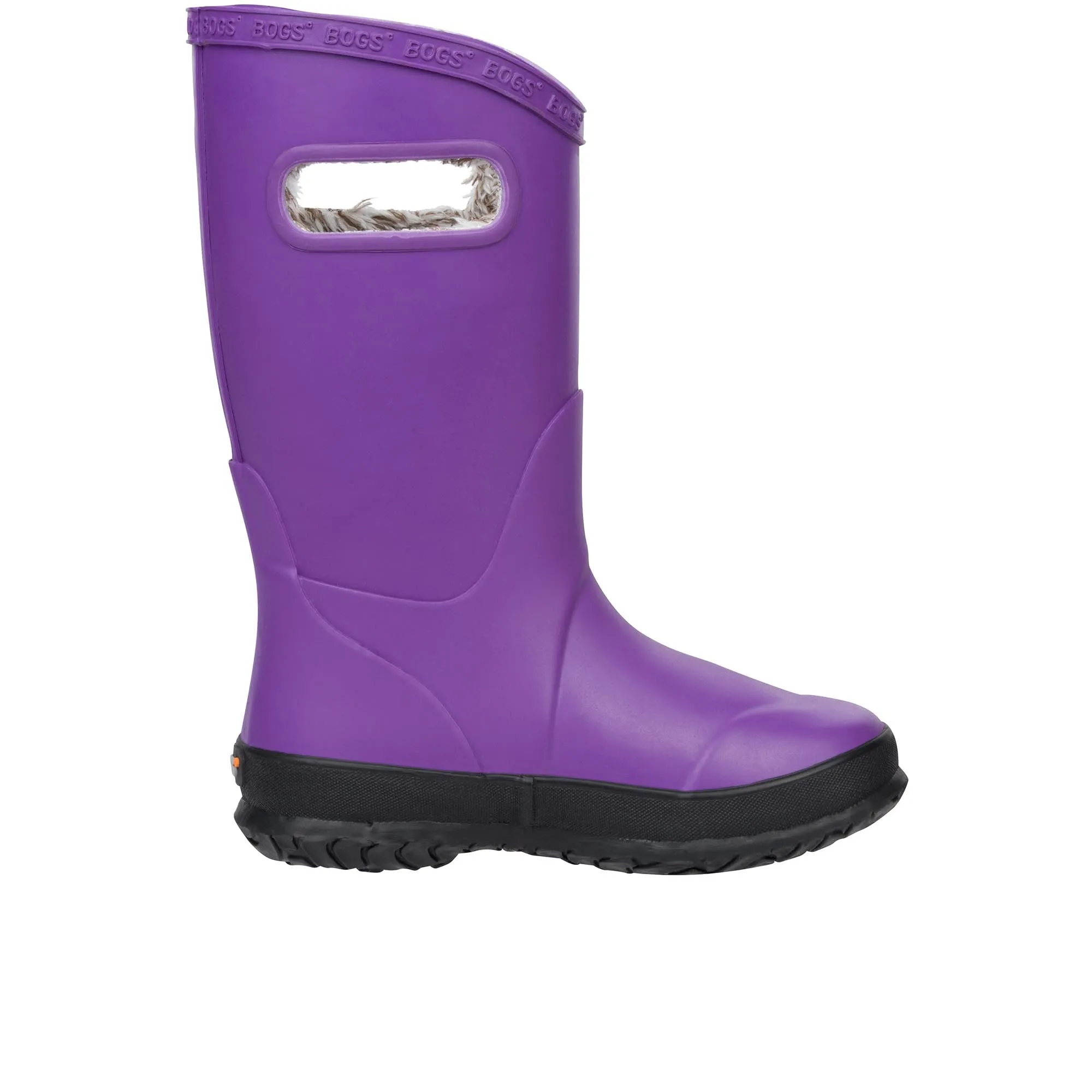 Bogs Childrens Rainboot Plush Purple