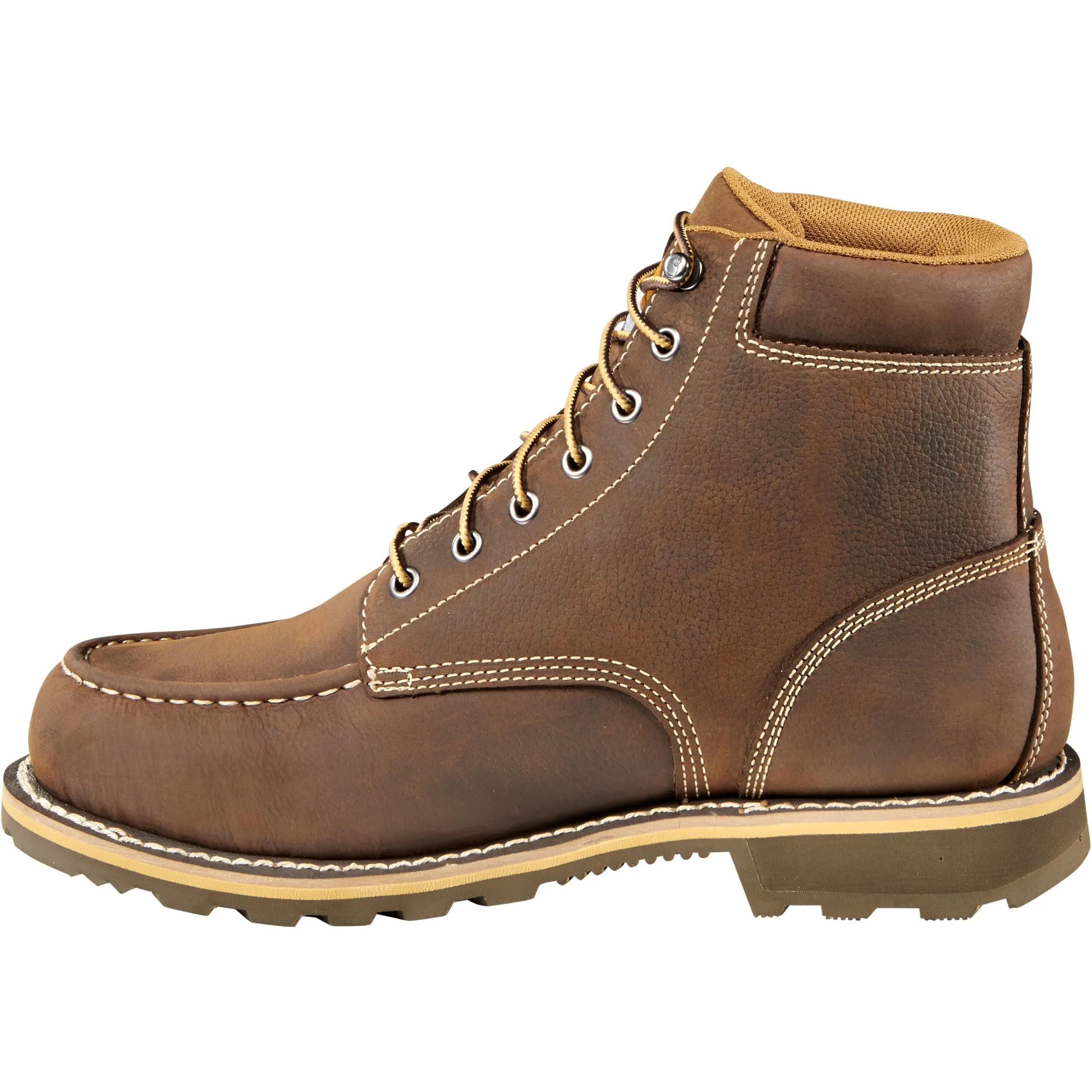 Carhartt Men's 6" Soft Toe Waterproof Work Boot - Brown - CMW6197