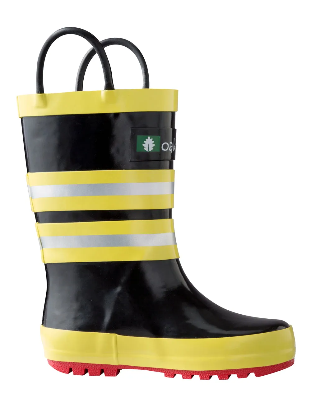 CHILDREN’S RUBBER RAIN BOOTS, FIREMAN RESCUE