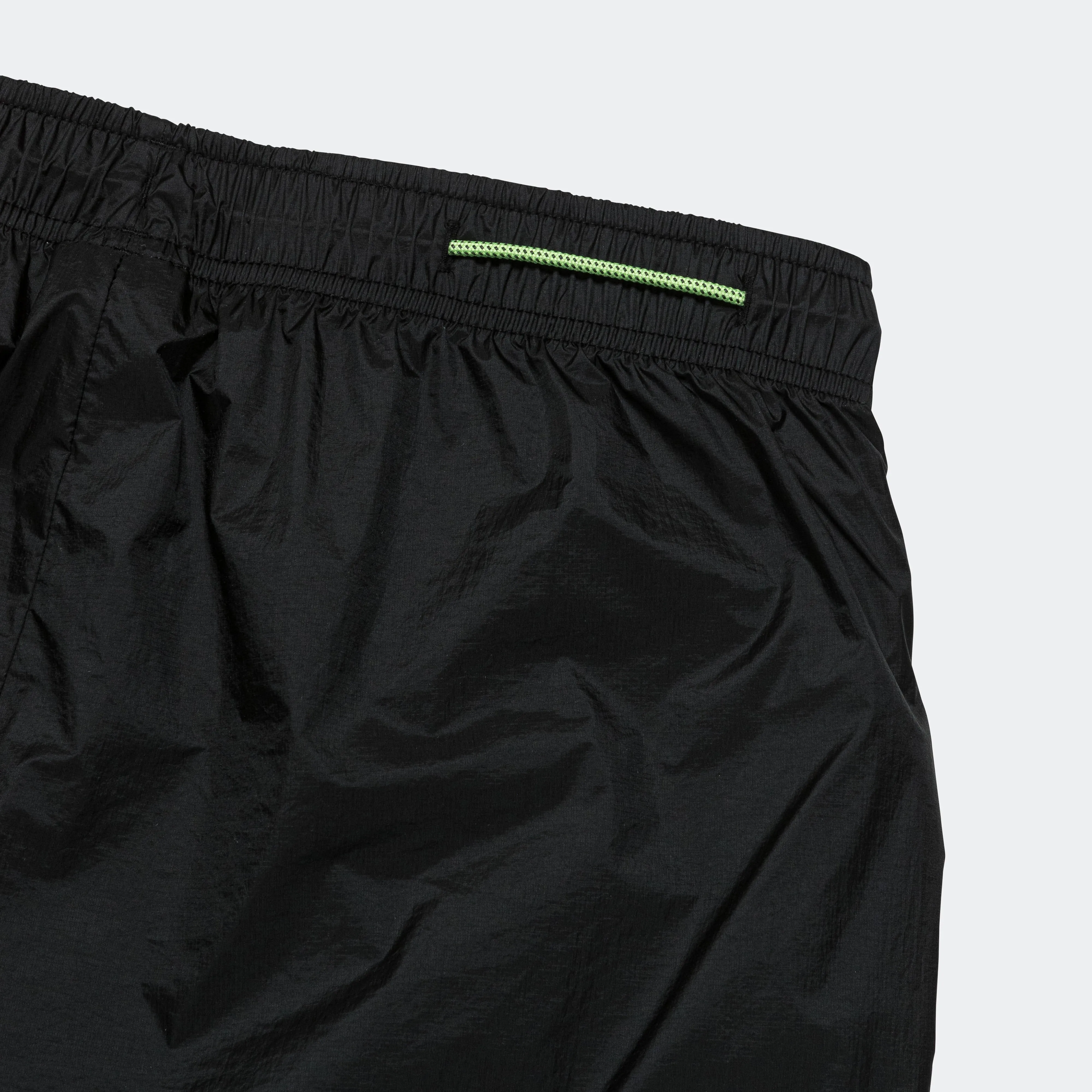 'Cinder Cone' Windshell Pant - Black/Lime Blast-Summit White