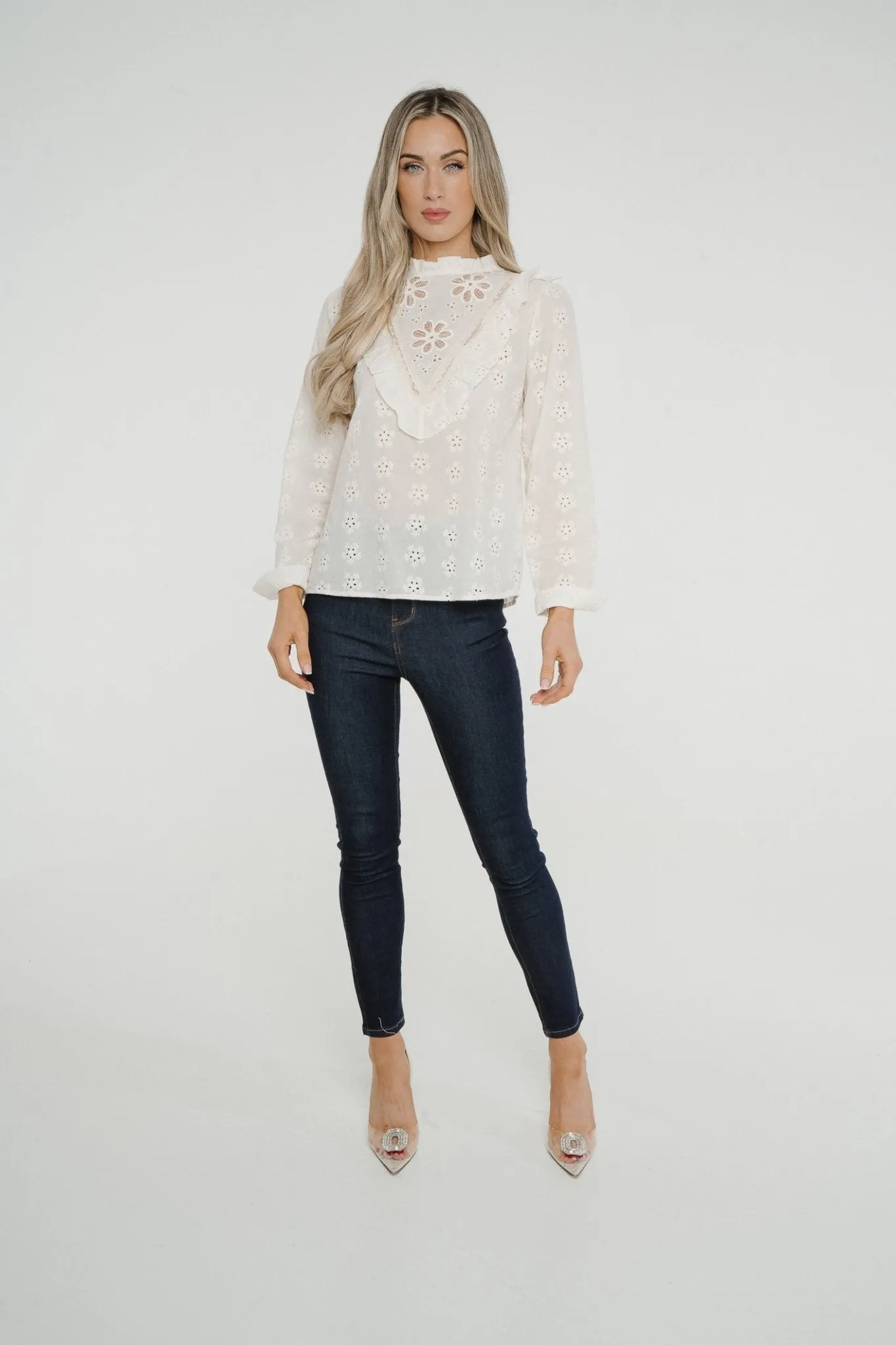 Cindy High Waist Skinny Jean In Dark Wash