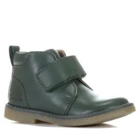 Clarks Charlie Jnr Dark Olive