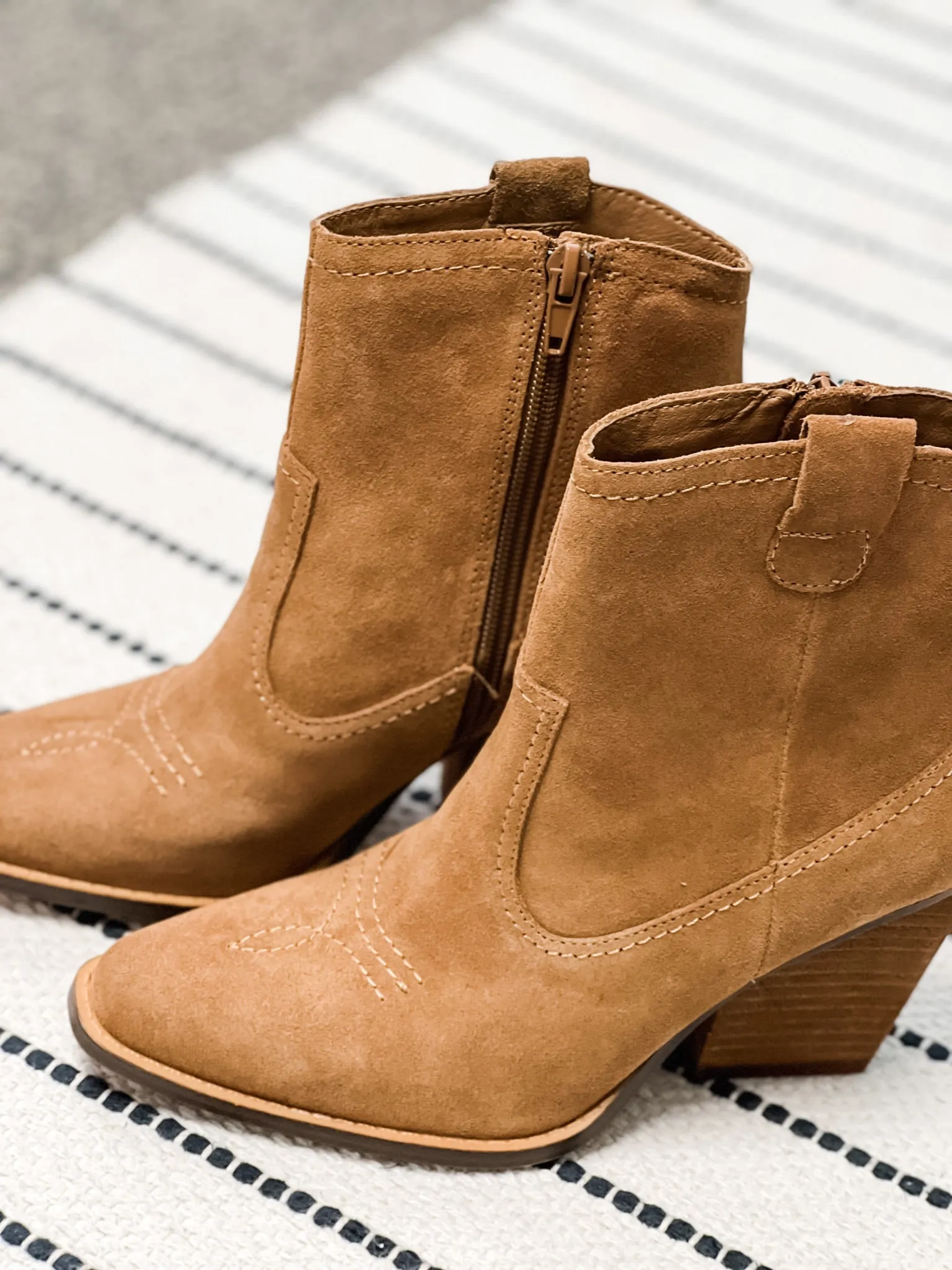 Corinna Suede Bootie