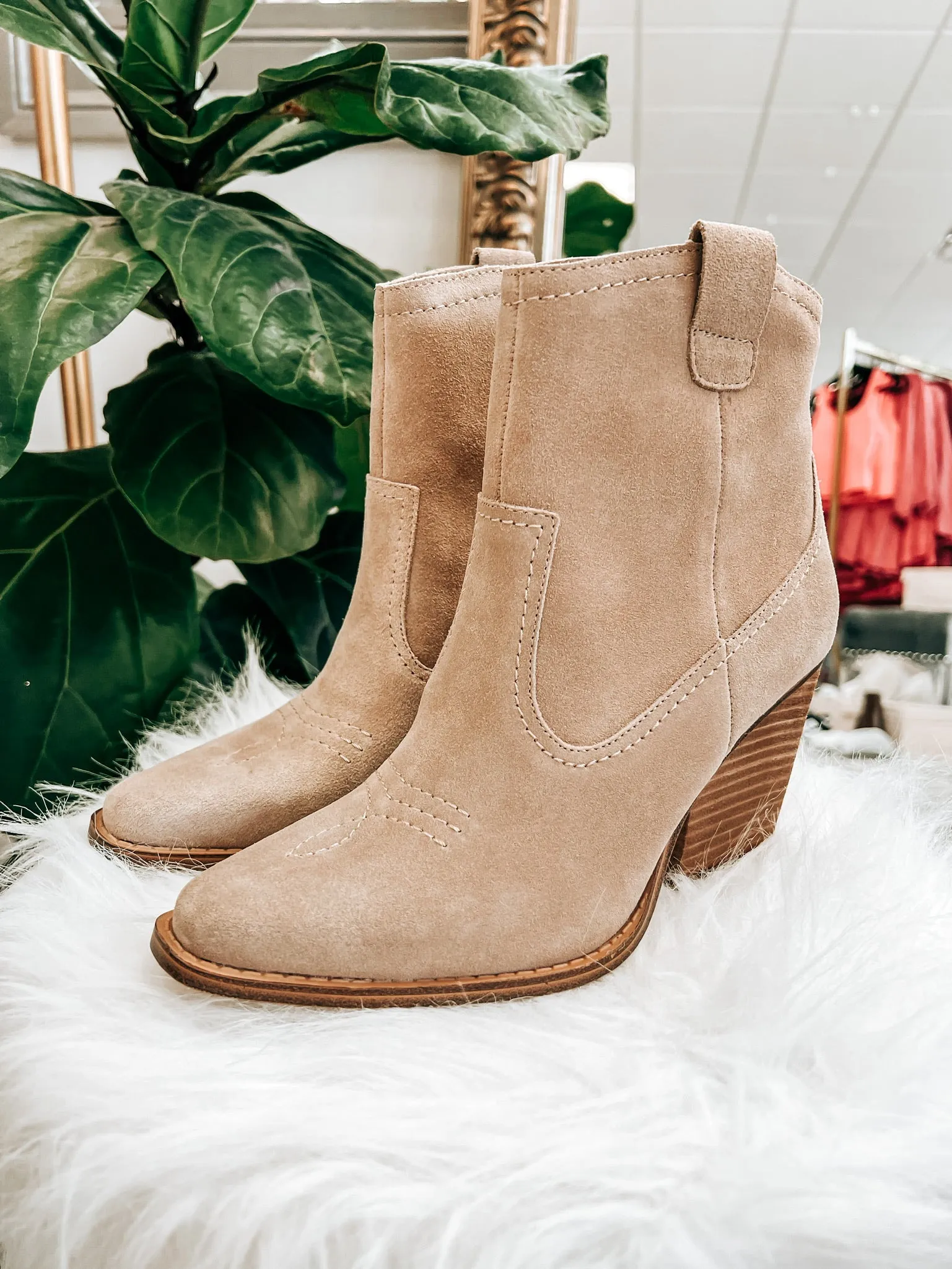 Corinna Suede Bootie