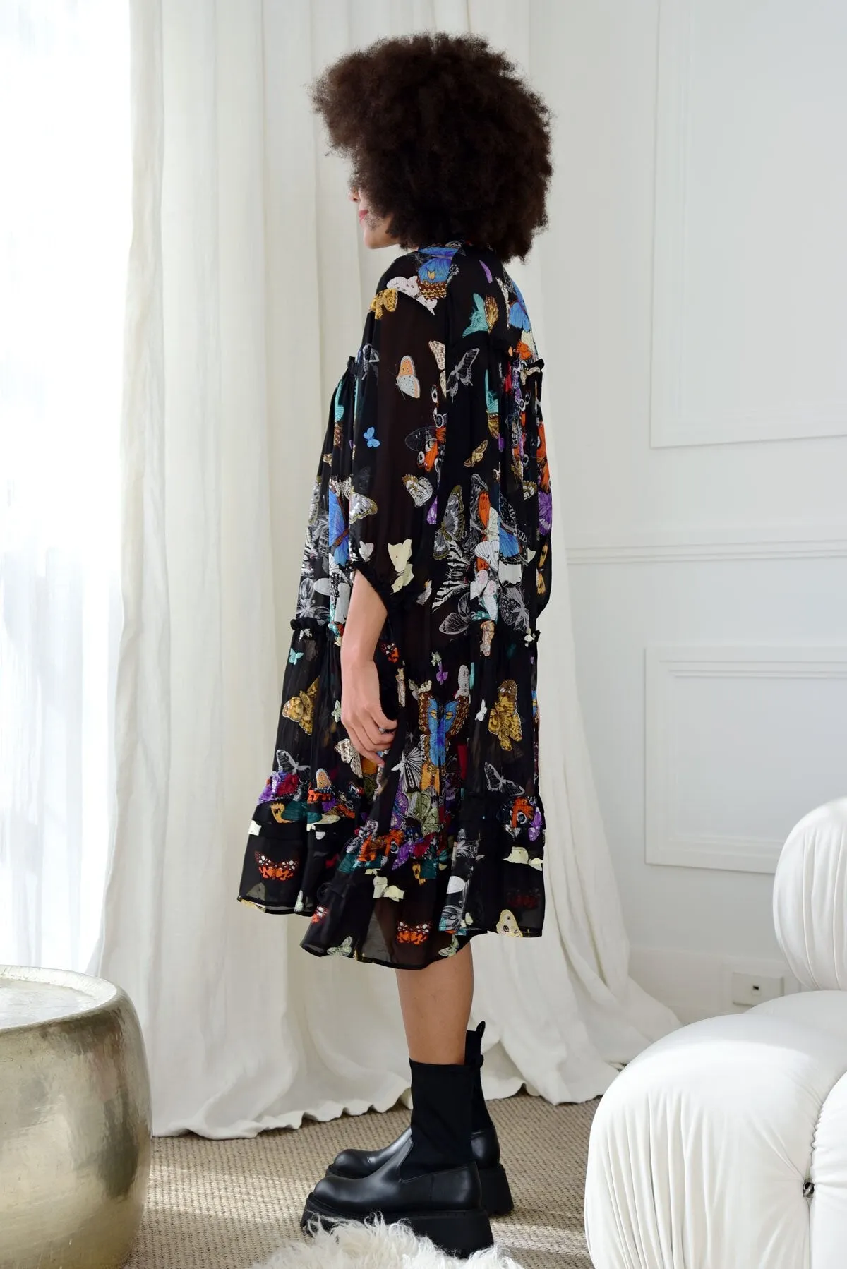 Curate Don't Fall Dress - Butterflies