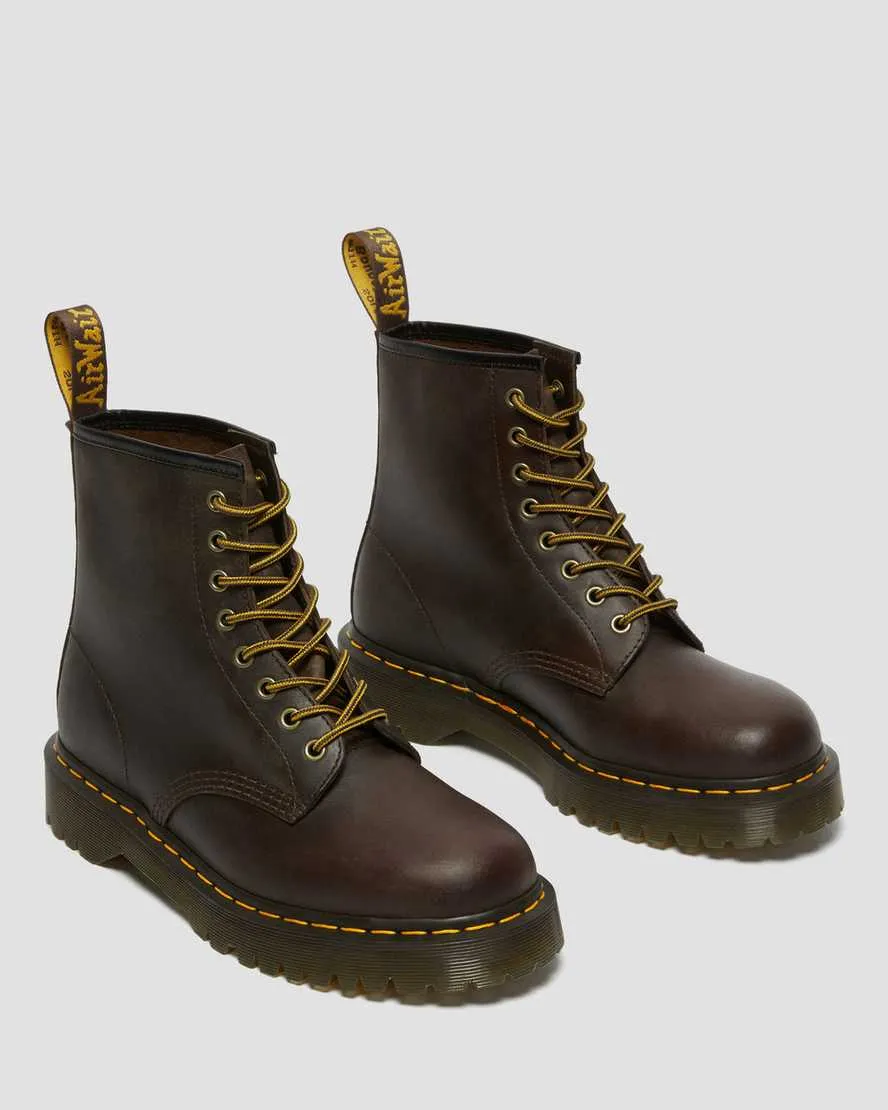 Dr. Martens amphibian 1460 Bex in Crazy Horse leather 27894201 dark brown 