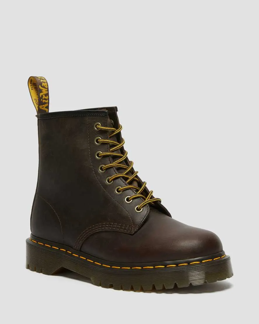 Dr. Martens amphibian 1460 Bex in Crazy Horse leather 27894201 dark brown 