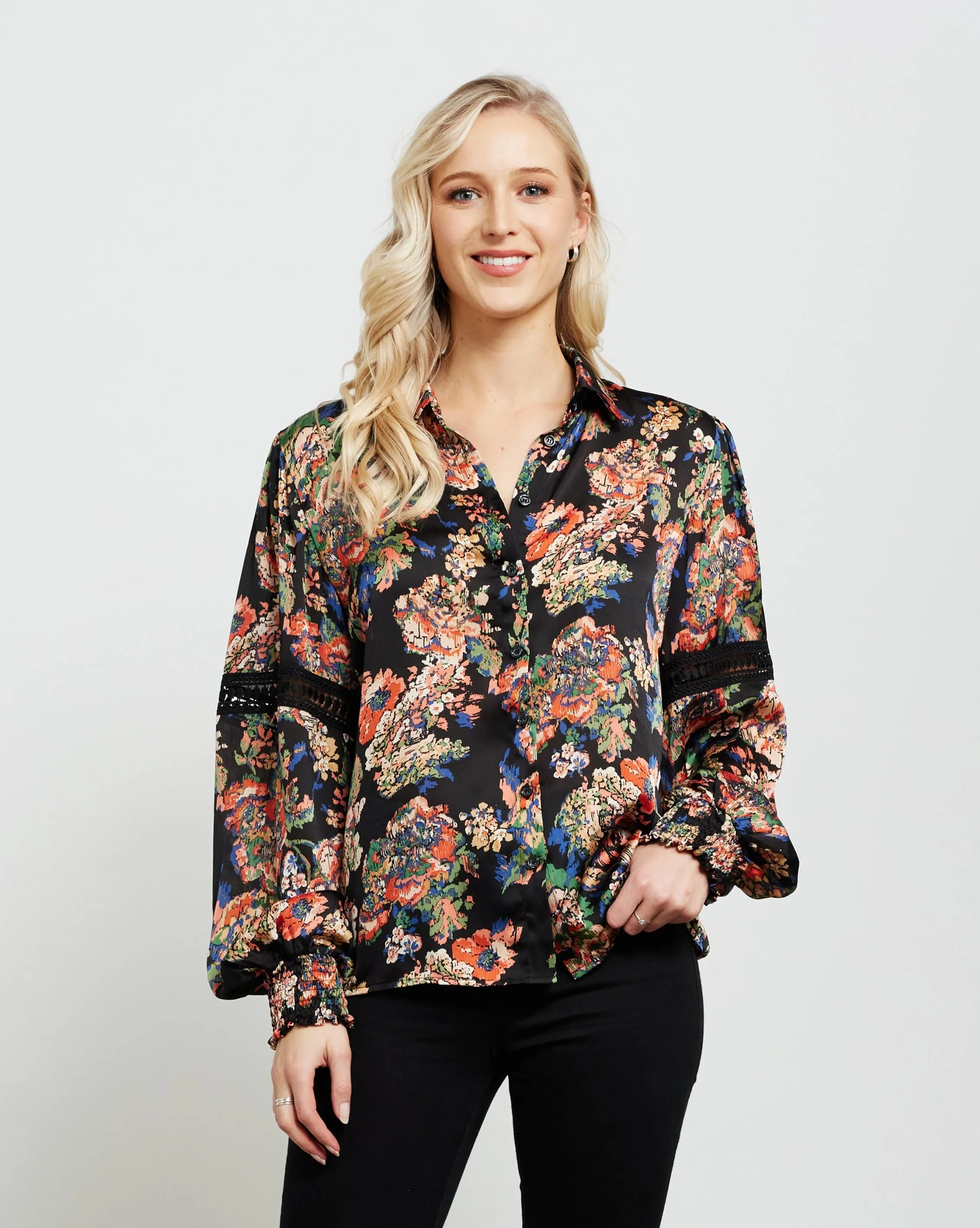 Et Alia Margot Blouse - Marjorca Print