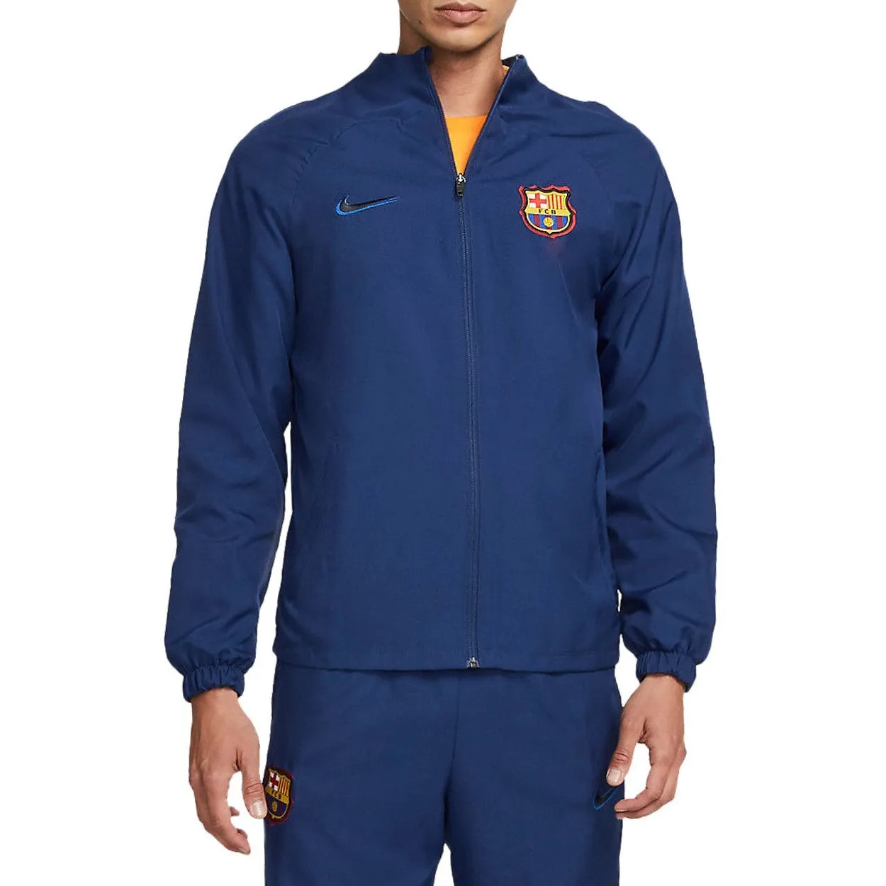 FC Barcelona training presentation Soccer tracksuit 2022 - Nike