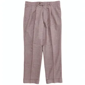 FRESH Wool 2 Pleates Chino Pants In Rose