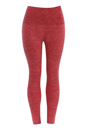 High Waist Yoga Pants heatherred