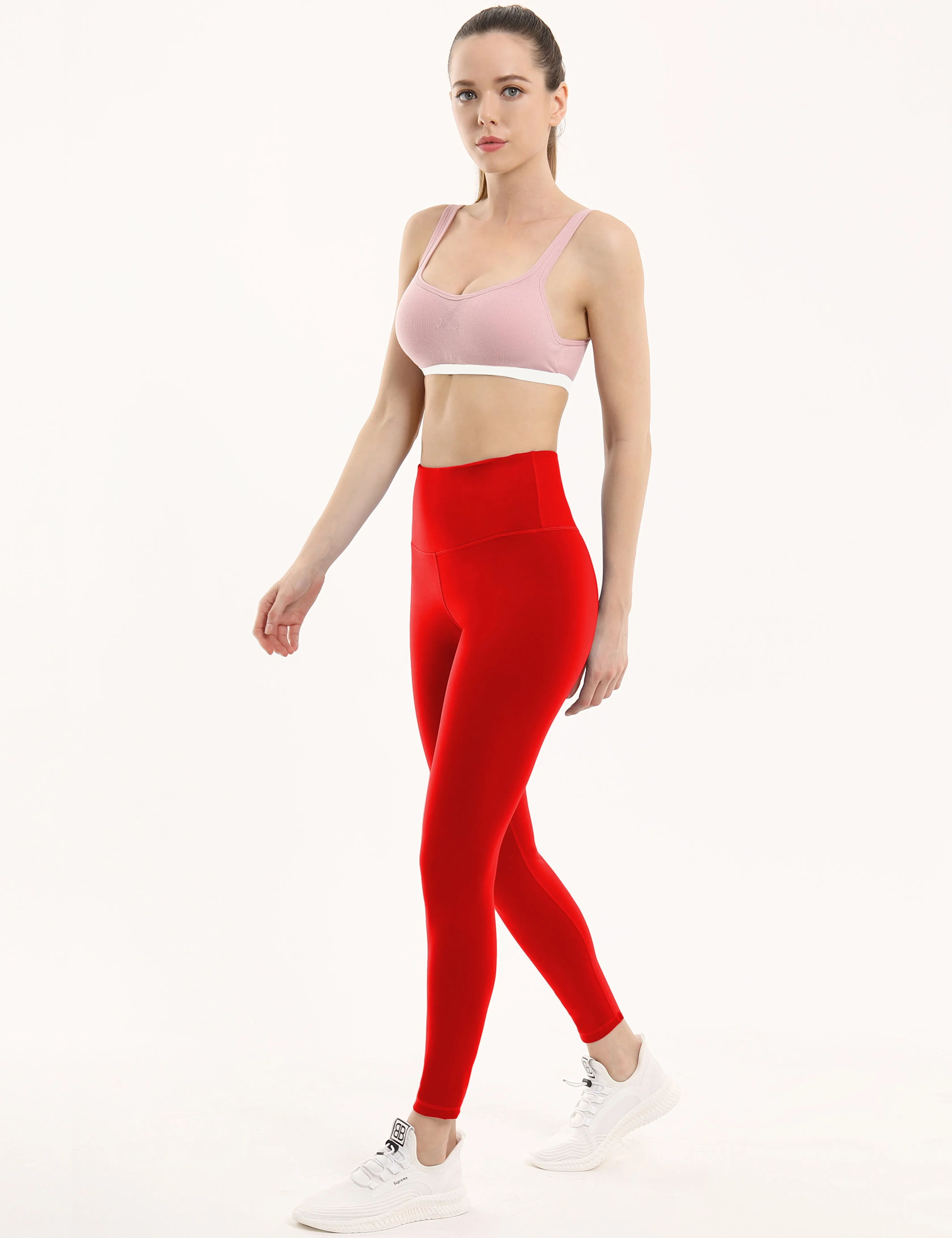 High Waist yogastudio Pants scarlet_yogastudio