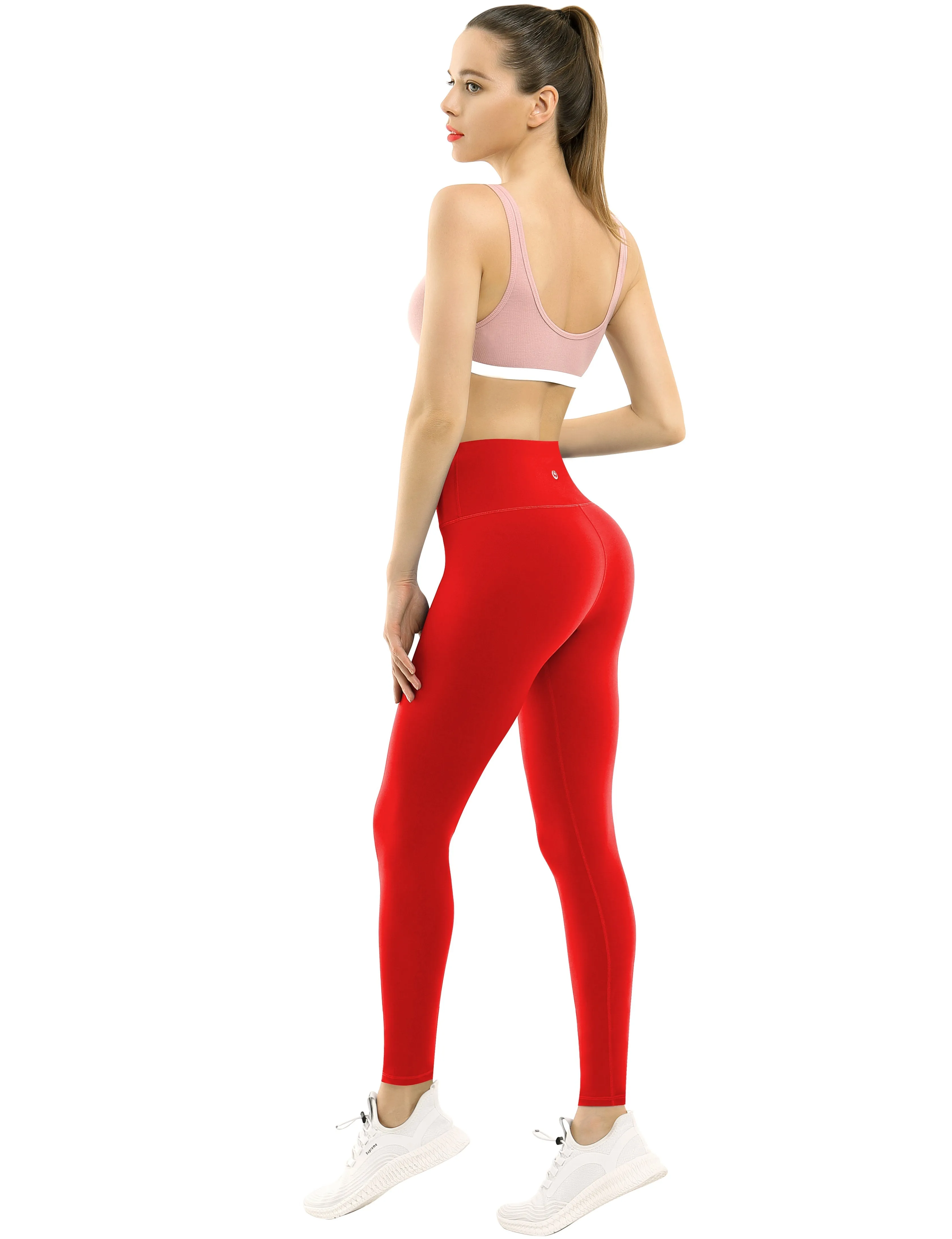 High Waist yogastudio Pants scarlet_yogastudio