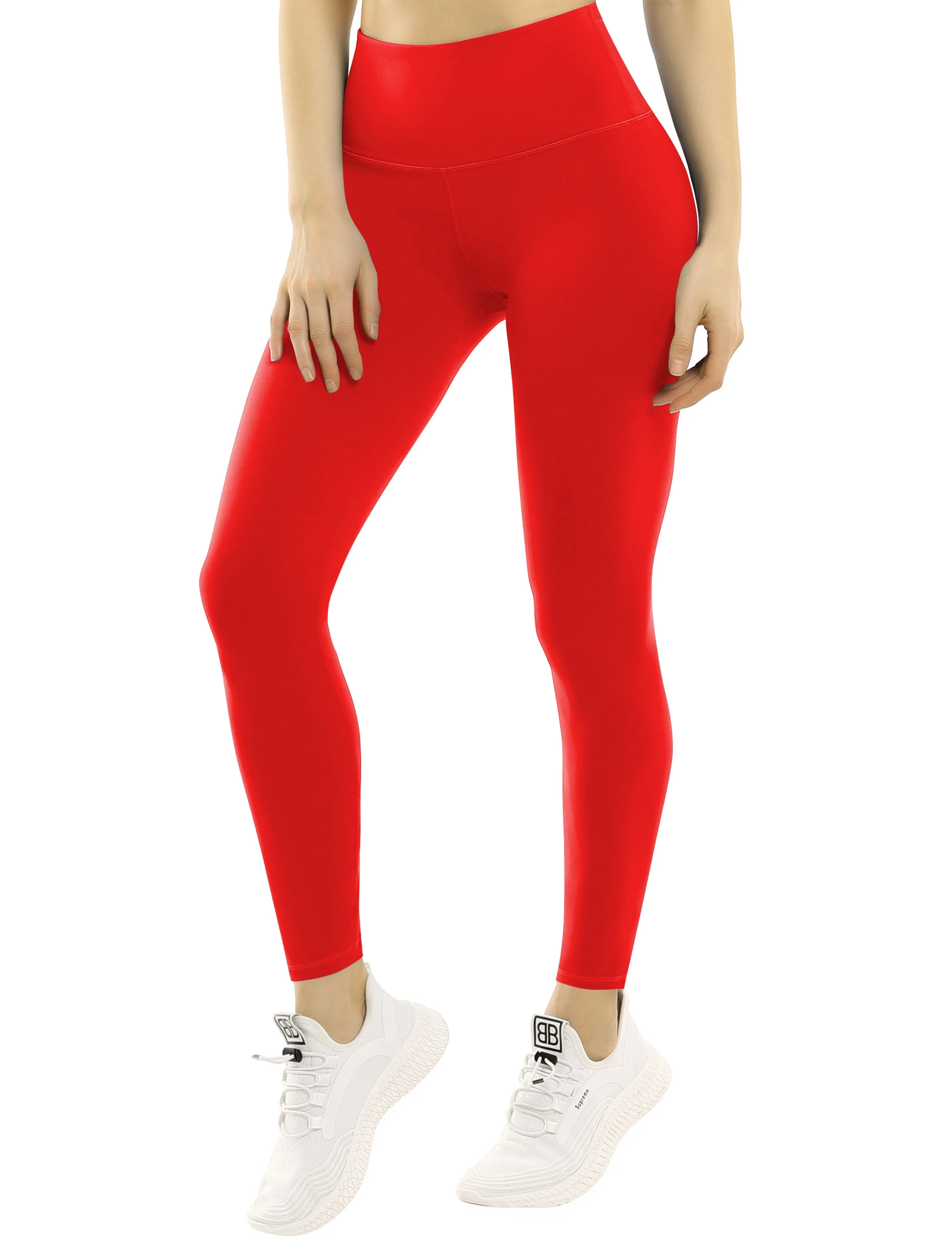 High Waist yogastudio Pants scarlet_yogastudio