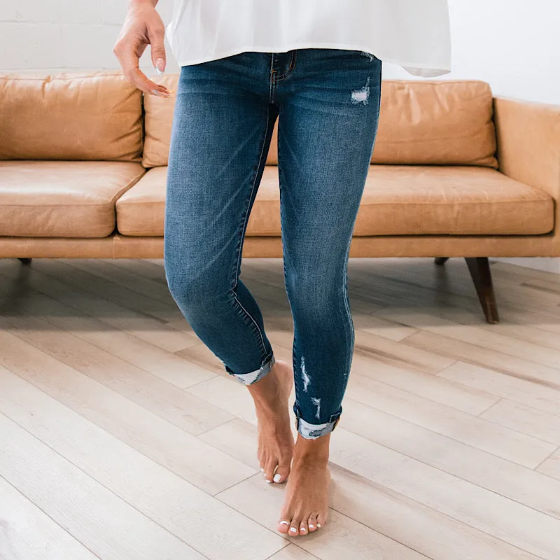 KanCan Monica Cropped Skinny Jeans