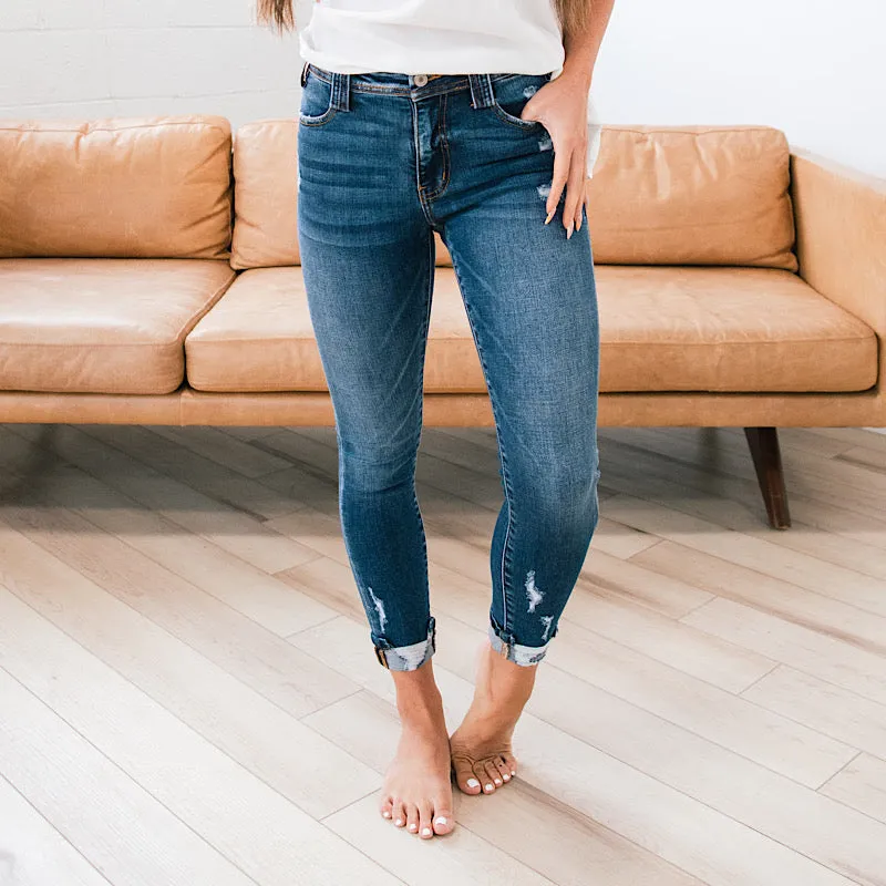 KanCan Monica Cropped Skinny Jeans