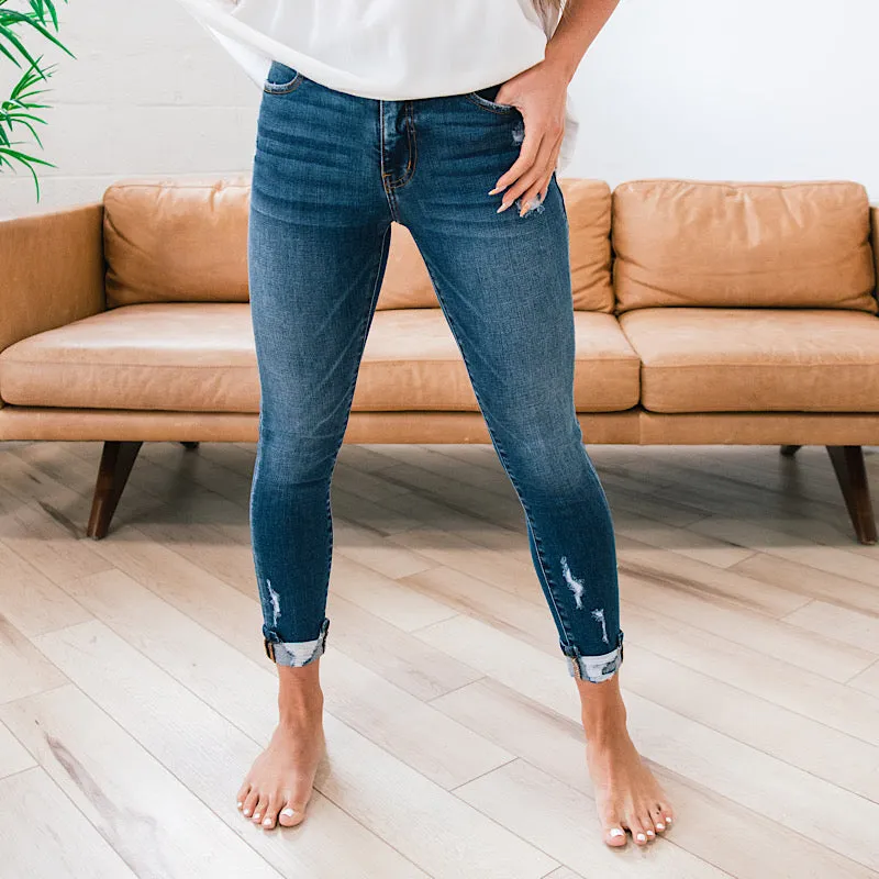 KanCan Monica Cropped Skinny Jeans