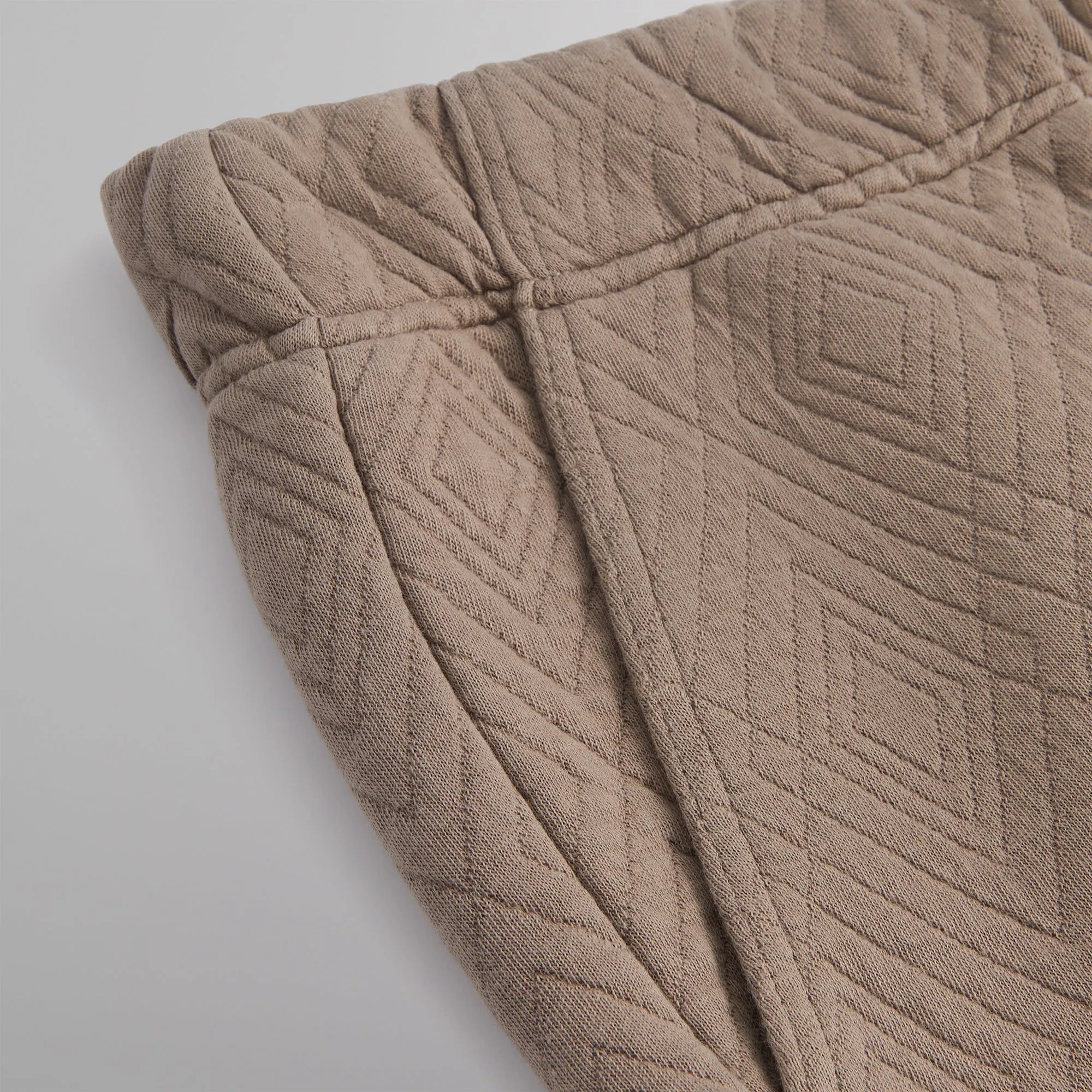 Kith Quilted Interlock Elmhurst Pant - Quicksand