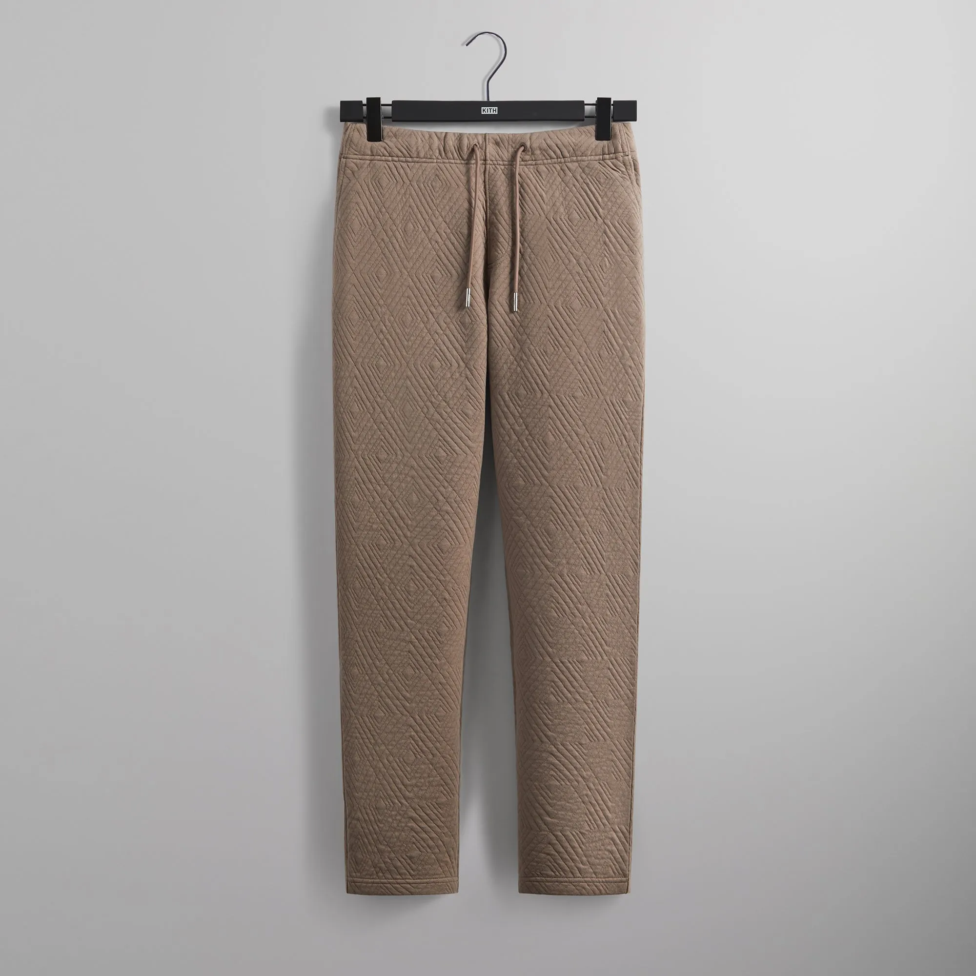 Kith Quilted Interlock Elmhurst Pant - Quicksand