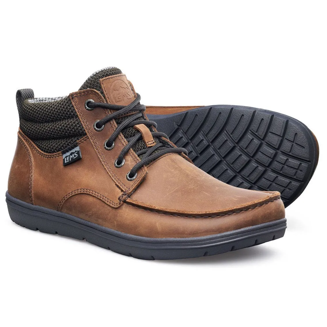 Lems - Boulder Boot Mid Leather - Umber