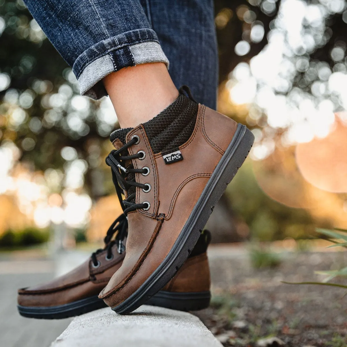 Lems - Boulder Boot Mid Leather - Umber