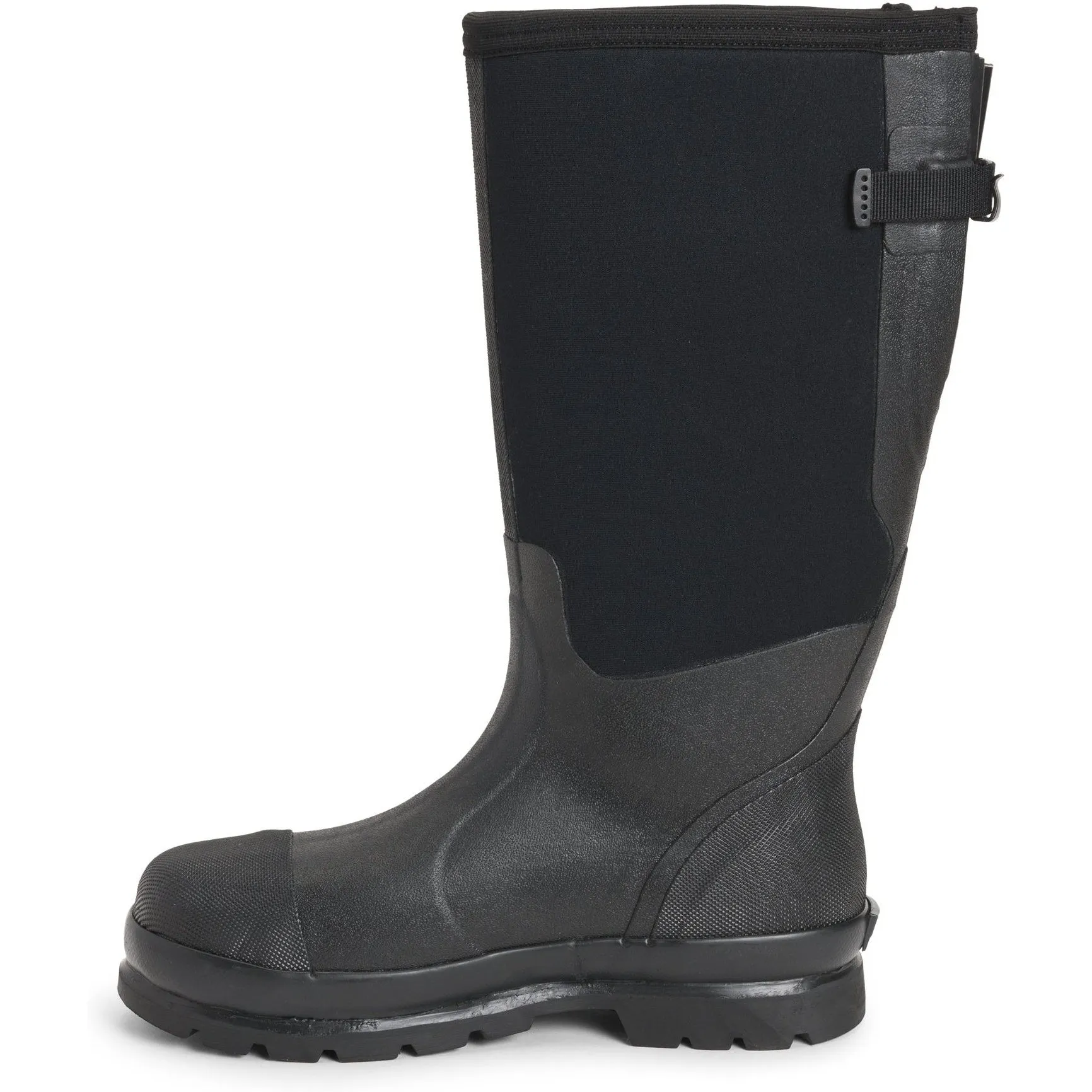 Muck Men's Chore Wide Calf Steel Toe WP Rubber Work Boot - Black - MCXF-STL