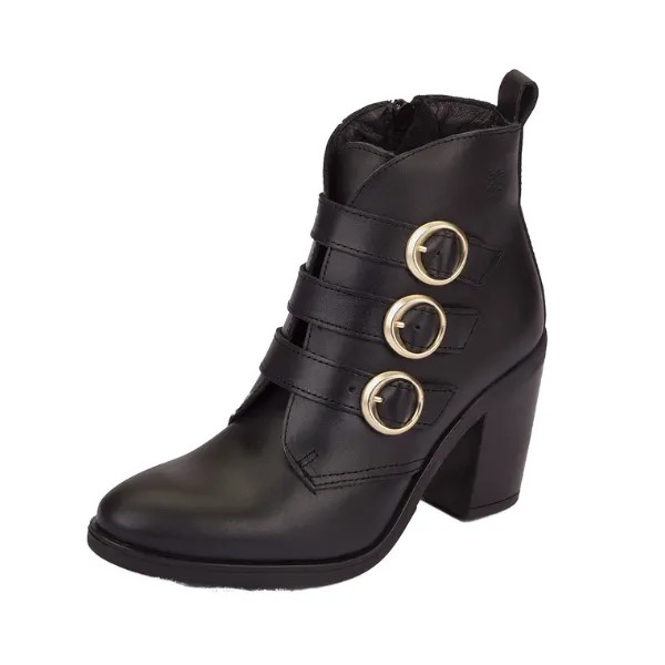 Nassima Women's Tours 005 Black Leather