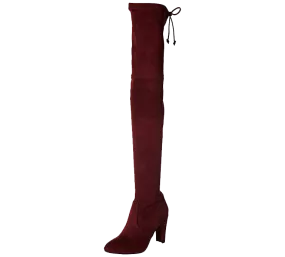 Pamela Slim Fit Over The Knee High Heel Boots