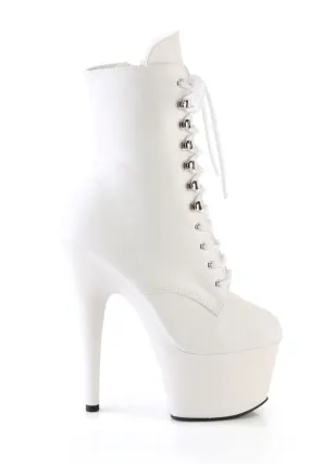 Pleaser USA Adore-1020 7inch Pleaser Boots - Matte White