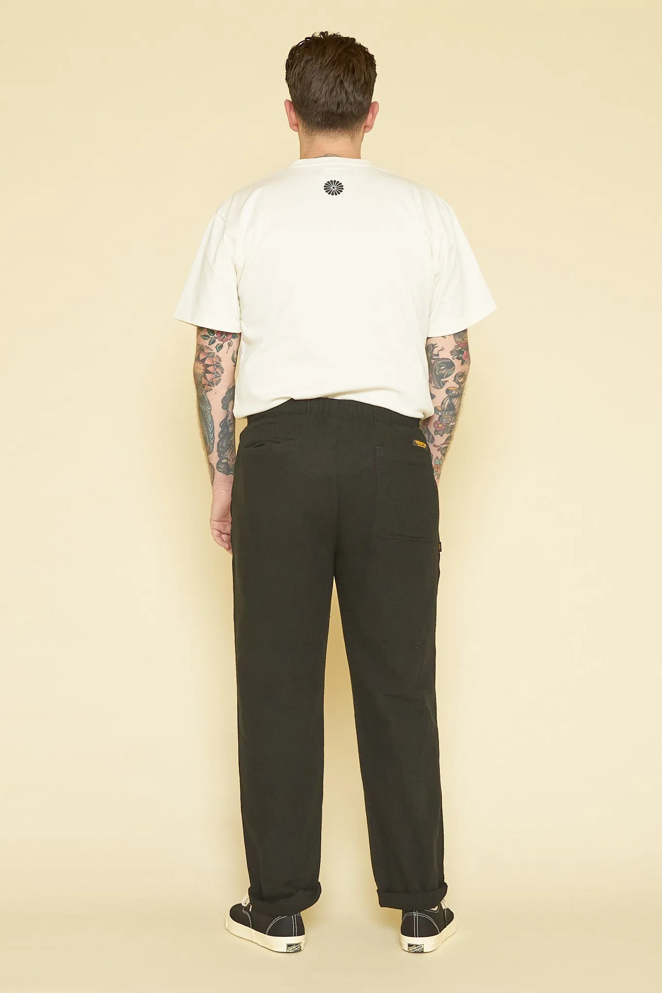 Rats Dobby Easy Pants - Black