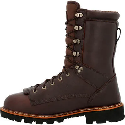 Rocky Men's Elk Stalker 10" Waterproof Outdoor Boot - Brown - RKS0564