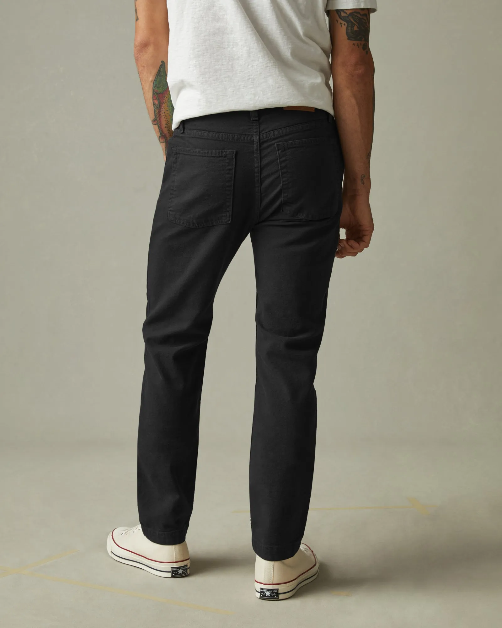 Roughneck Pant Slim - Super Black