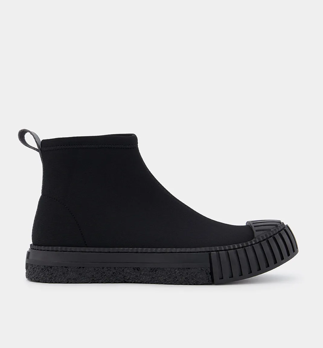 Sunny 2.0 - Pull on Boots in Black Neoprene