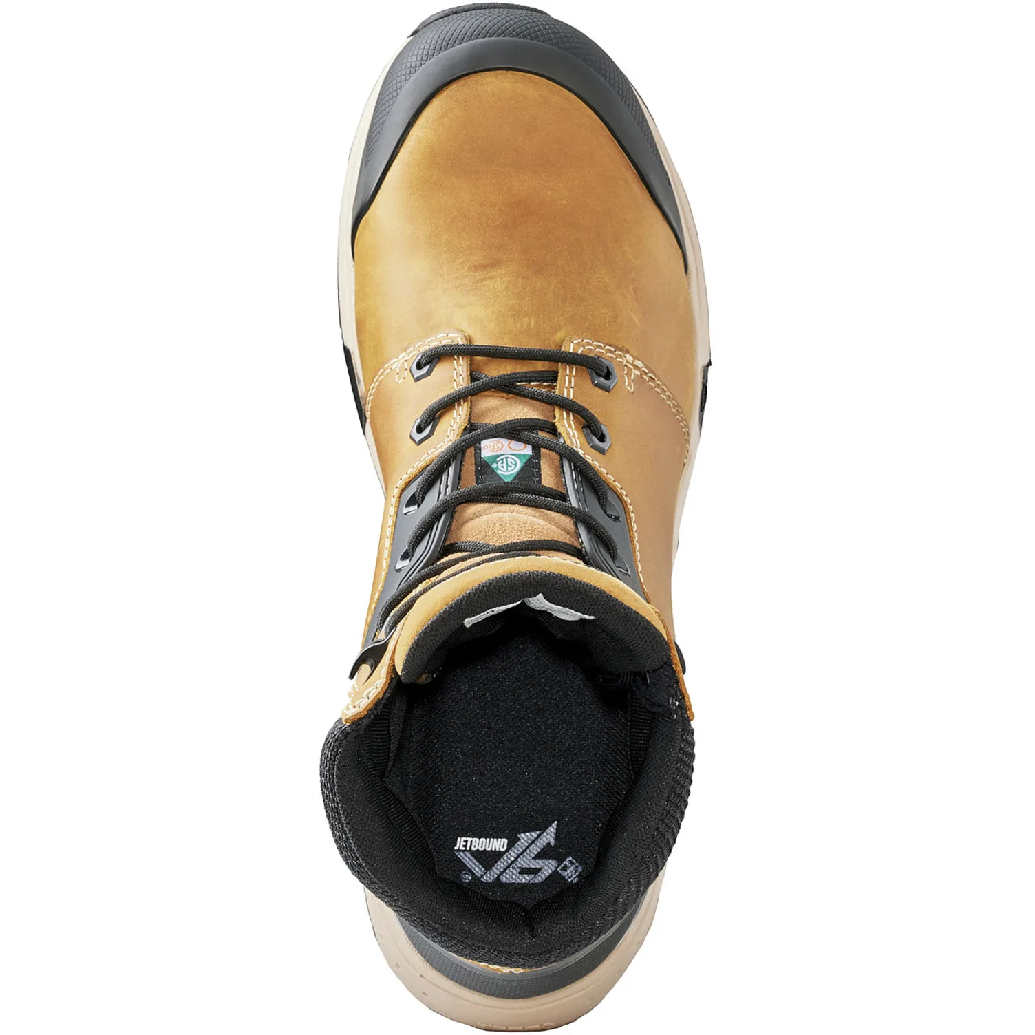 Terra Men's Carbine 6 Comp Toe WP Safety  Work Boot -Wheat- 8395WT