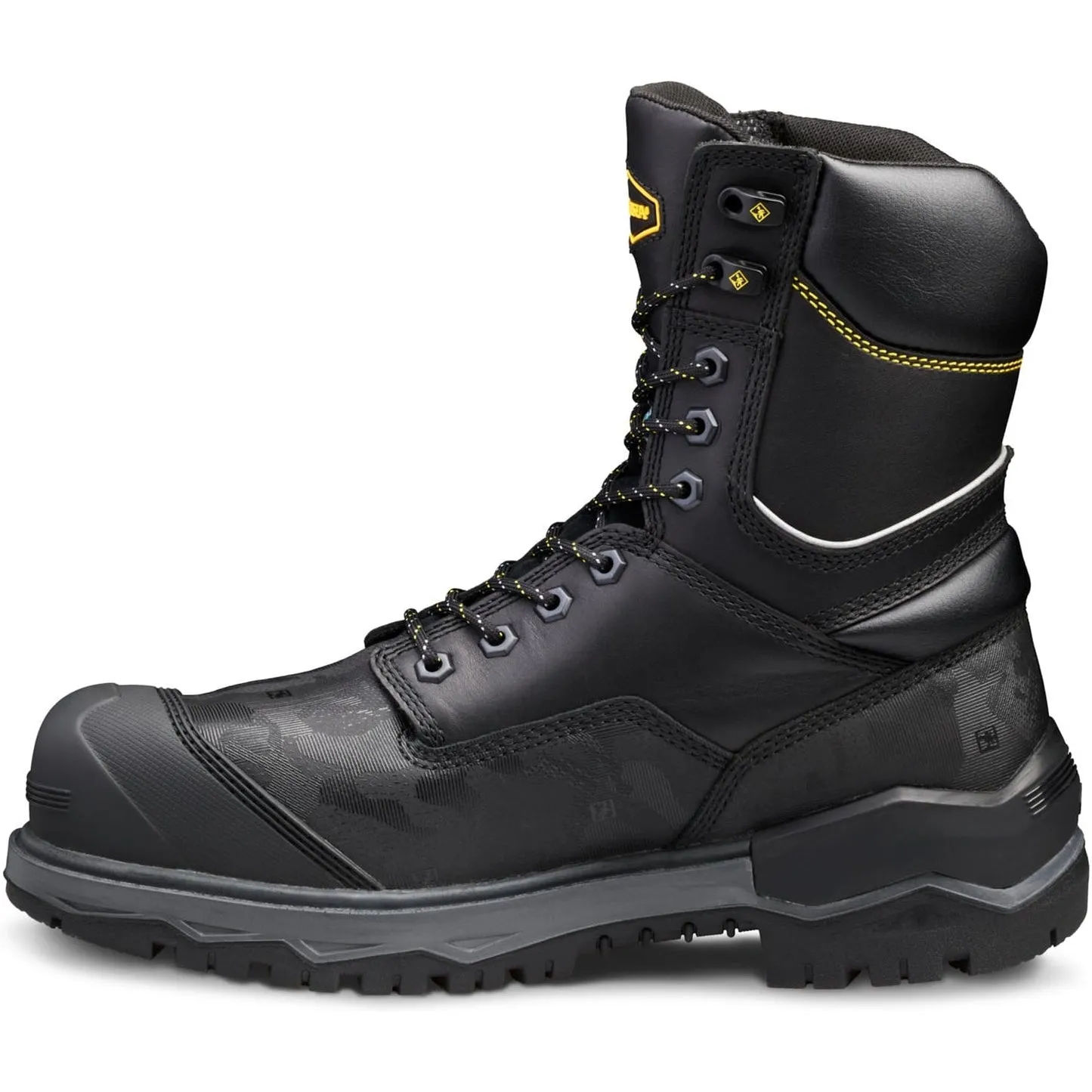 Terra Men's Gantry 8 Comp Toe WP Safety Work Boot -Black- 4NRQBK