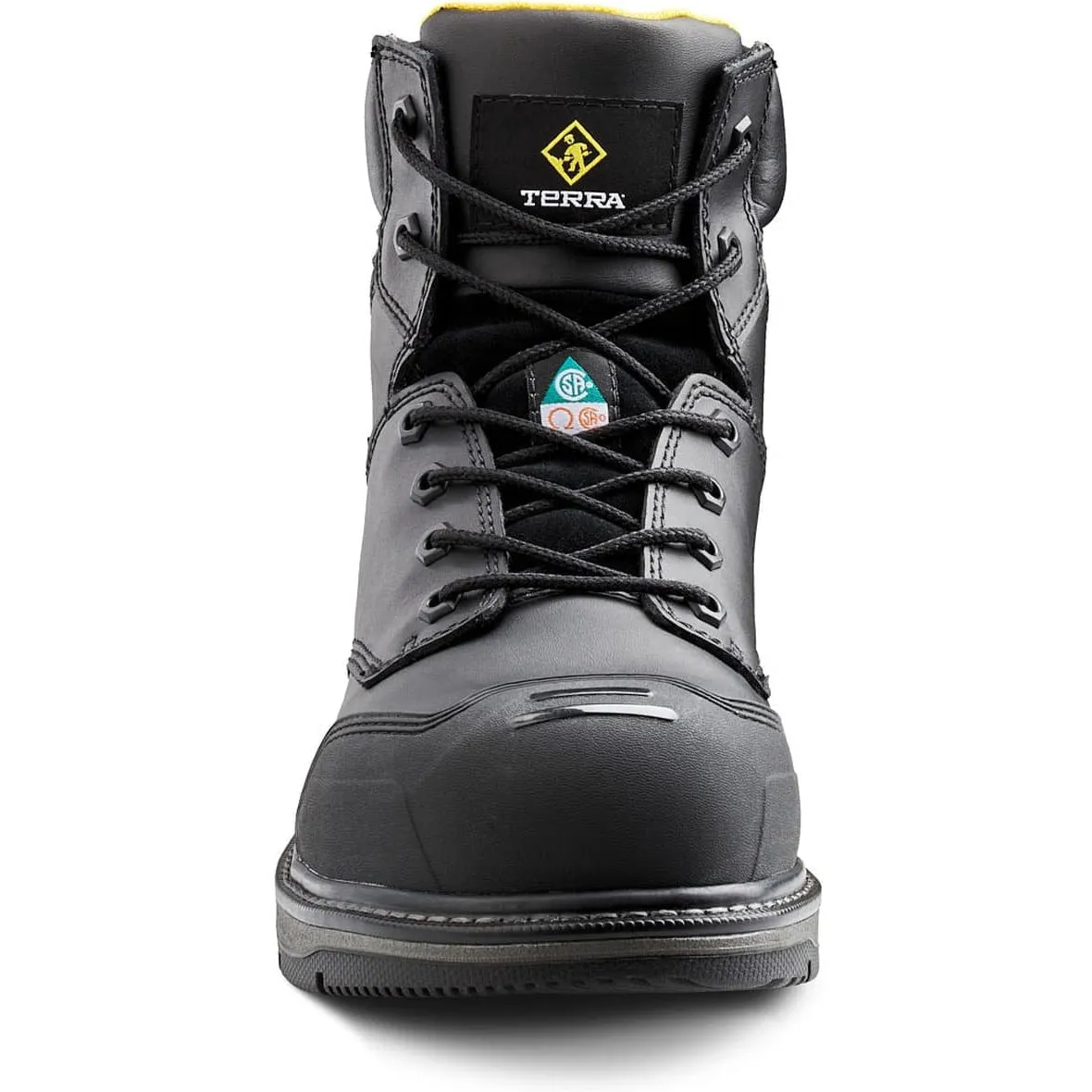 Terra Men's Patton 6 AT Waterproof Safety Work Boot -Black- 4NS6BK